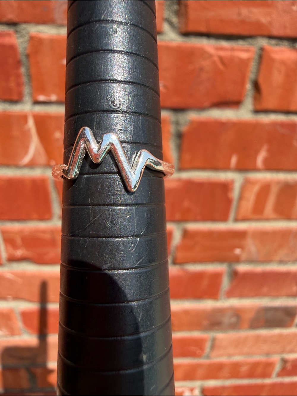 Silver Zigzag Wave Ring - Minimalist Women's Ring